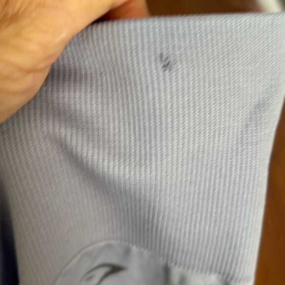 Gymshark p Gray periwinkle fitness pants  size L as is - Picture 4 of 4